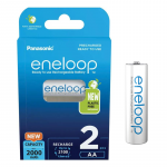 Panasonic Eneloop AA 2000mAh Ni-MH elementai, 2 vnt.
