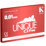 Kamyra Unique C.2 Free prezervatyvai, 3 vnt.