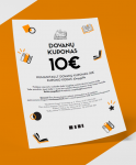 Dovanų kuponas (10 Eurų)