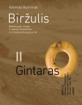 Biržulis. Gintaras