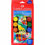 Akvareliniai dažai Faber-Castell, 21 spalvų
