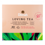 Arbatos rinkinys DILMAH Love Tea, 40 vnt., 80 g