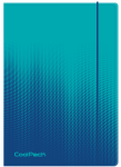 Aplankas A4, su atvartais, Gradient Ocean