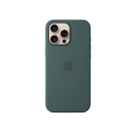 iPhone 16 Pro Max Silicone Case with MagSafe - Lake Green