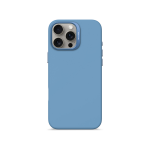 Decoded AntiMicrobial Silicone MagSafe Compatible Backcover for iPhone 16 Pro Max - Air Blue