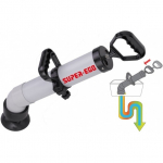 Sustiprinta valymo pompa Super Ego, su 2 adapteriais (1,3 l &Oslash; 20 - 100 mm)