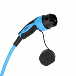 Mennekes firmos įkrovimo laidas Type 2 - Type 2  ( 32A, 3 Fazės, 21  KW )