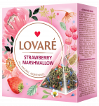 LOVARE Strawberry marshmallow bra&scaron;kinė 2g x15 piramidžių