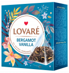 LOVARE Bergamot vanilla vanilė su bergamote 2g x 15 piramidžių