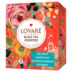 LOVARE „Assorted Tea Collection” &ndash; keturių skonių juodos arbatos rinkinys 32vnt