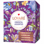 LOVARE &bdquo;Oriented&ldquo; juodosios arbatos rinkinys (32 pakeliai)