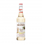 MONIN baltojo &scaron;okolado sirupas 50 ml