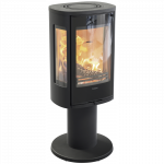 Plieninė krosnelė Nibe Contura C886G:1 Style, juoda, 3 - 7 kW