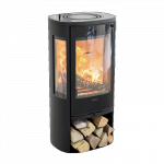 Plieninė krosnelė Nibe Contura C856G:2 Style, juoda, 3 - 7 kW