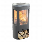 Plieninė krosnelė Nibe Contura C856:3 Style, pilka, 3 - 7 kW