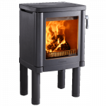 Plieninė krosnelė Nibe Contura 51, juoda, iki 5 kW