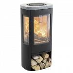 Plieninė krosnelė Nibe Contura C856:3 Style, juoda, 3 - 7 kW