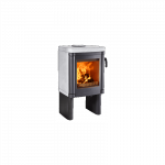 Plieninė krosnelė Nibe Contura 52T, juoda, iki 5 kW