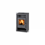 Plieninė krosnelė Thorma Horby, juoda, 3.5 - 10.5 kW