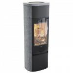 Plieninė krosnelė Nibe Contura C890TG Style, juoda, 3 - 7 kW