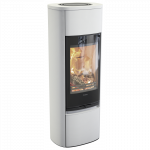 Plieninė krosnelė Nibe Contura C890G:1 Style, balta, 3 - 7 kW