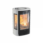 Plieninė krosnelė Nibe Contura C856GW:2 Style, balta, 3 - 7 kW