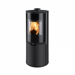 Plieninė krosnelė Thorma Zaragoza Plus, juoda, 3 - 7 kW