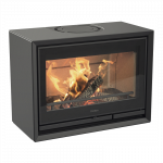 Plieninė krosnelė Nibe Contura 330G, juoda, 5 - 9 kW