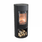 Plieninė krosnelė Nibe Contura C610:4 G Style, juoda, 3 - 9 kW
