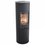 Plieninė krosnelė Nibe Contura C690:3, juoda, 3 - 9 kW