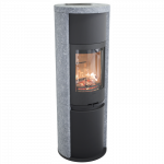 Plieninė krosnelė Nibe Contura C690T, juoda, 3 - 9 kW