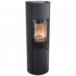 Plieninė krosnelė Nibe Contura C690G:2, juoda, 3 - 9 kW