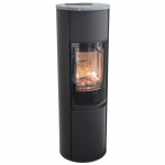 Plieninė krosnelė Nibe Contura C690G:3, juoda, 3 - 9 kW