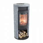 Plieninė krosnelė Nibe Contura C620T:1, juoda, 3 - 9 kW