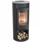 Plieninė krosnelė Nibe Contura C610:3 Style, juoda, 3 - 9 kW