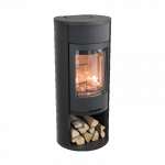 Plieninė krosnelė Nibe Contura C610:4 Style, juoda, 3 - 9 kW