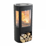 Plieninė krosnelė Nibe Contura C856:2 Style, juoda, 3 - 7 kW