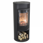 Plieninė krosnelė Nibe Contura C610:1 G Style, juoda, 3 - 9 kW