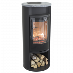 Plieninė krosnelė Nibe Contura C610:3 G Style, juoda, 3 - 9 kW
