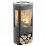 Plieninė krosnelė Nibe Contura C856T Style, pilka, 3 - 7 kW