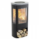 Plieninė krosnelė Nibe Contura C856T Style, juoda, 3 - 7 kW