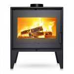 Plieninė krosnelė Invicta Euros, antracito spalvos, 10 kW