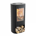Plieninė krosnelė Nibe Contura C810:2 Style, juoda, 3 - 7 kW