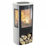 Plieninė krosnelė Nibe Contura C856G:1 Style, balta, 3 - 7 kW