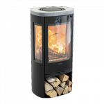 Plieninė krosnelė Nibe Contura C856G:3 Style, juoda, 3 - 7 kW