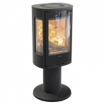 Plieninė krosnelė Nibe Contura C886G:1 Style, juoda, 3 - 7 kW