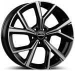 GMP MENTOR 7X17 5X100 ET42/67.1 CZARNY/POLER