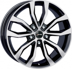 7,5X17 AUTEC UTECA 5/120 ET47 CH65,1