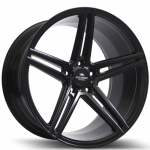 Ratlankis Forzza Bosan 9,5X19 5X120 ET37 72,6 Satin Black