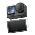 Telesin Tempered Glass Protector Set for DJI Osmo Action 6